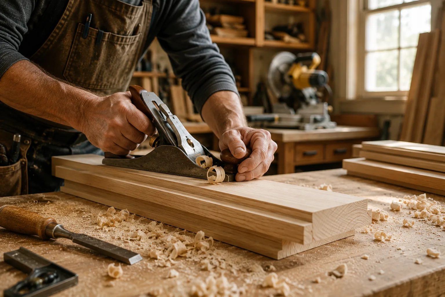 Custom carpentry, trim, and built-ins by remodeling contractors in Northern VA and Maryland