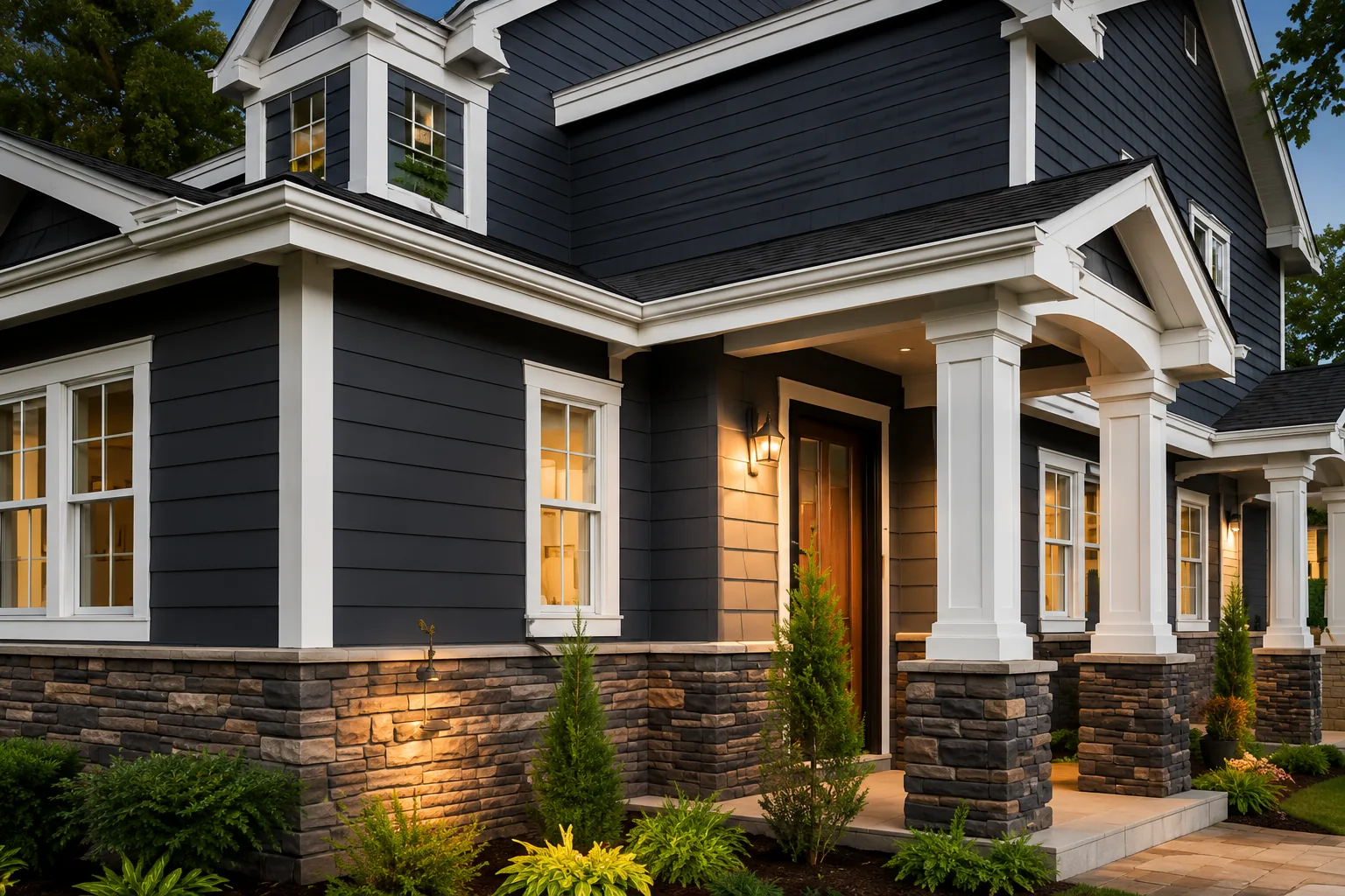 Exterior home improvements, siding and trim for Springfield VA and Fairfax County homes